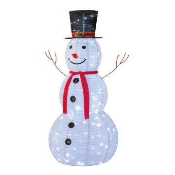 Decoração de Natal LED LED/3,6W/230V 180 cm IP44 boneco de neve