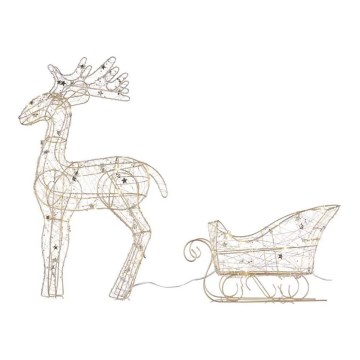 Decoração de Natal LED LED/3xAA branco quente