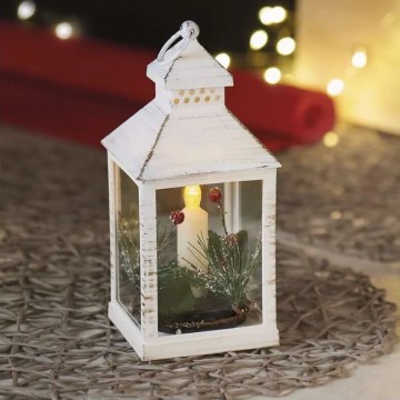 Decoração de Natal LED LED/3xAAA lanterna