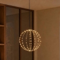 Decoração de Natal LED para exterior LED/2,1W/230V pr. 40 cm IP44 branco quente