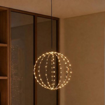 Decoração de Natal LED para exterior LED/2,1W/230V pr. 40 cm IP44 branco quente