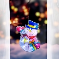 Decoração de Natal LED para janela 10xLED/3xAAA