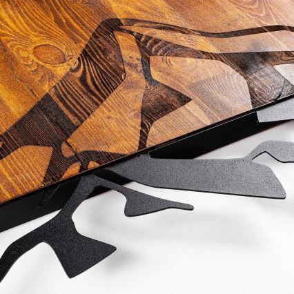 Decoração de parede 58x36 cm montanhas