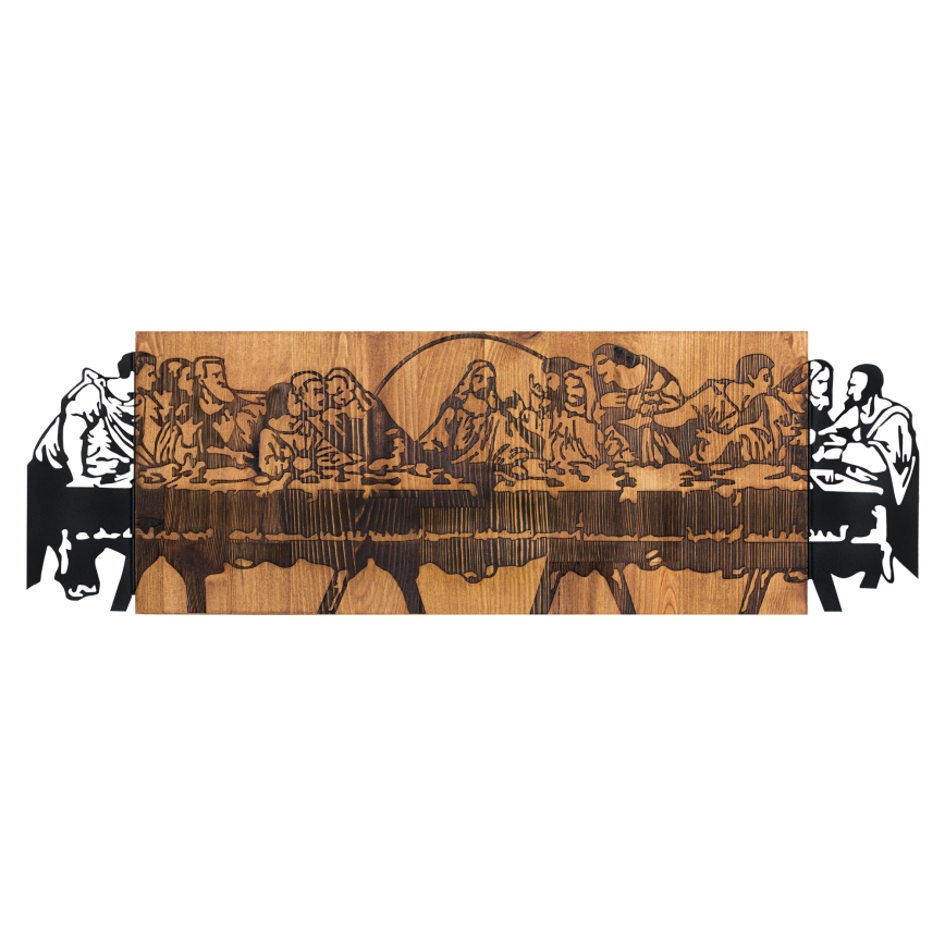 Decoração de parede 76,5x24,5 cm Última Ceia