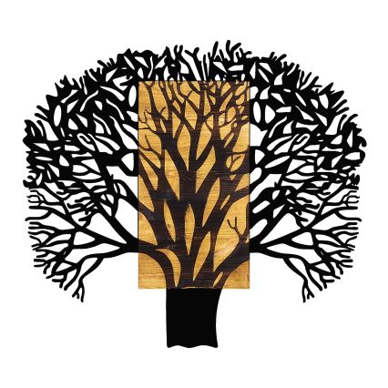 Decoração de parede 93x86 cm árvore