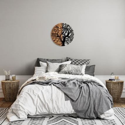 Decoração de parede diâmetro 56 cm árvore