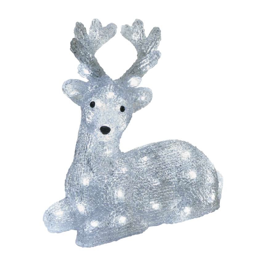 Decoração exterior de Natal LED 40xLED/2,1W/230V IP44 veado