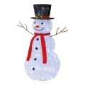 Decoração exterior de Natal LED LED/1,4W/230V 90 cm IP44 boneco de neve