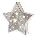 Decoração LED de Natal/2xAAA branco quente
