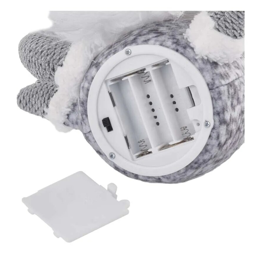 Decoração de Natal LED 4xLED/3xAA duende