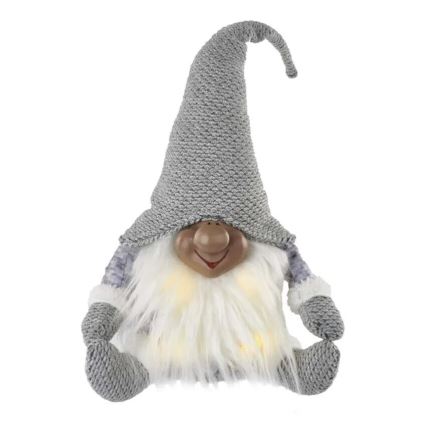 Decoração de Natal LED 4xLED/3xAA duende