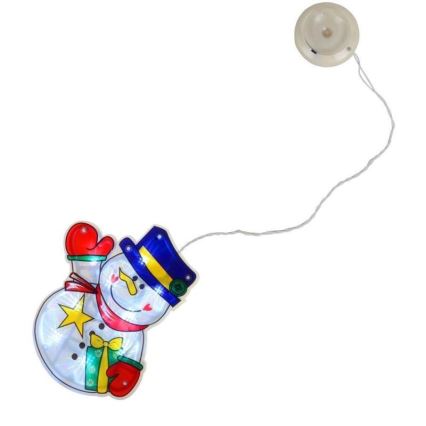 Decoração de Natal LED para janela 10xLED/3xAAA