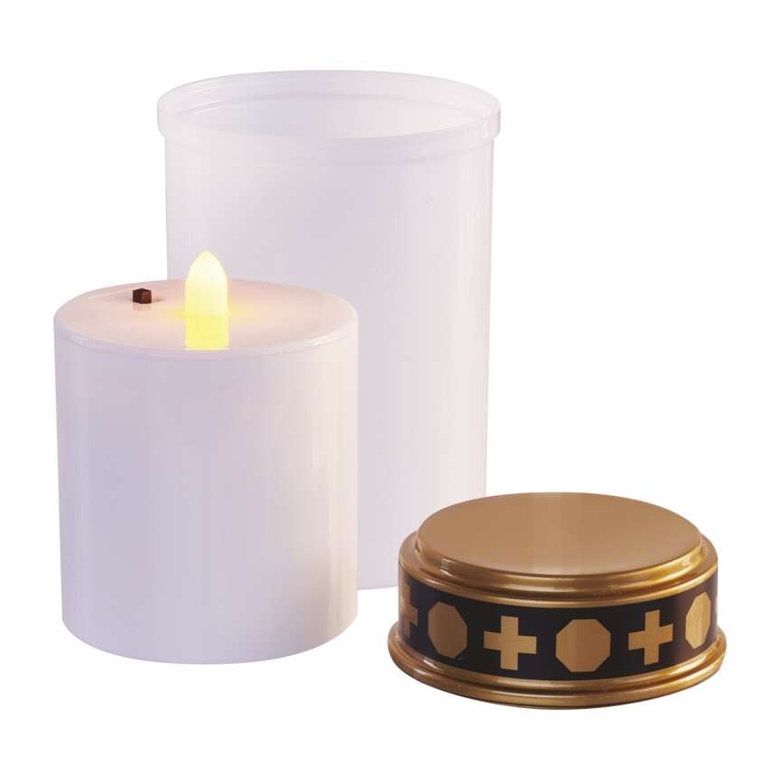 Decoração LED para exterior, 2xC, IP44, branca