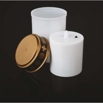 Decoração LED para exterior, 2xC, IP44, branca