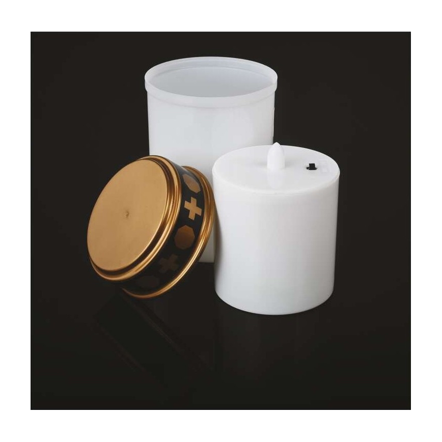 Decoração LED para exterior, 2xC, IP44, branca