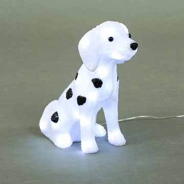 Decoração LED para exterior 30xLED/3,6W/230V IP44, branco frio, padrão dálmata