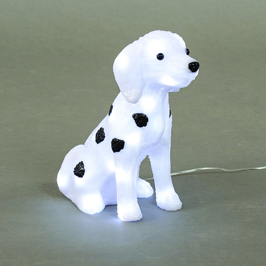 Decoração LED para exterior 30xLED/3,6W/230V IP44, branco frio, padrão dálmata