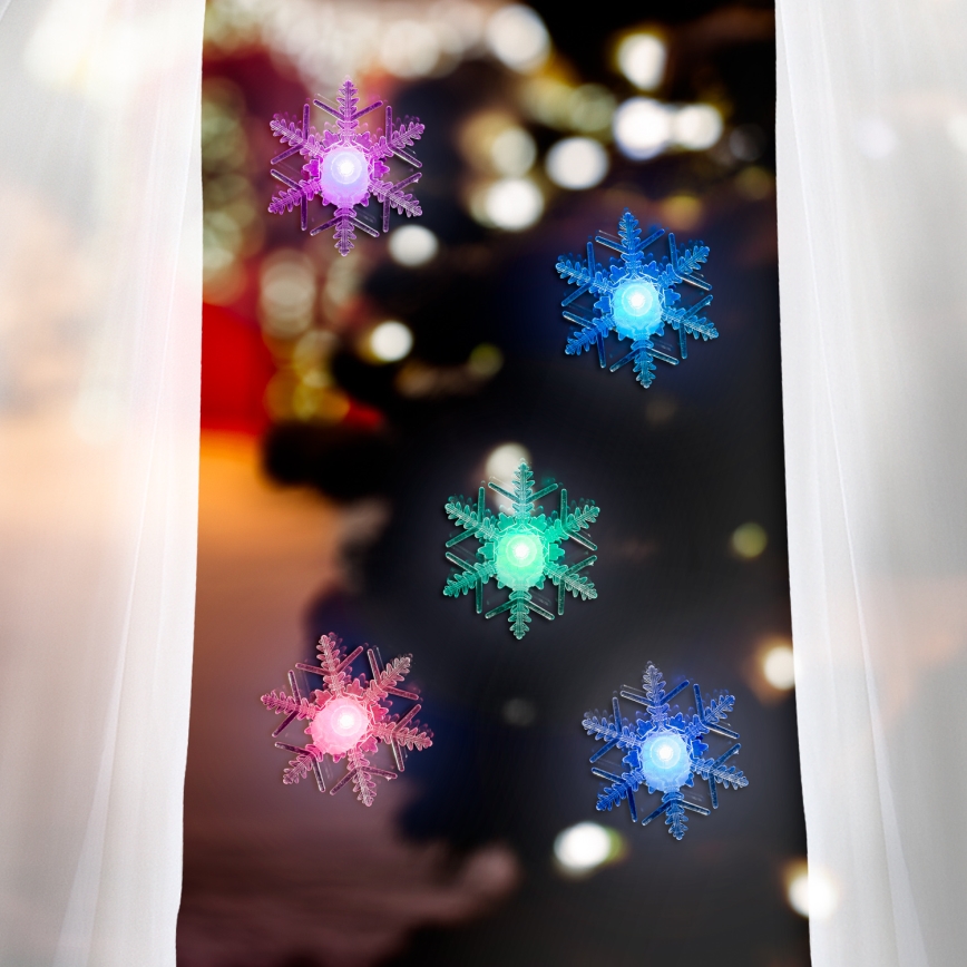 Decoração para janela 1xLED/2xCR2032