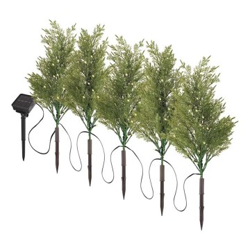 Decoração solar com 50 LEDs, 3 W, 1,2 V, 600 mAh, IP44