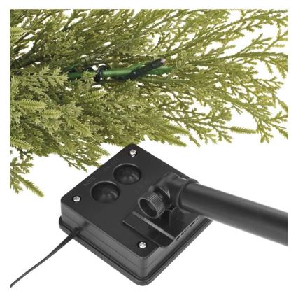 Decoração solar com 50 LEDs, 3 W, 1,2 V, 600 mAh, IP44