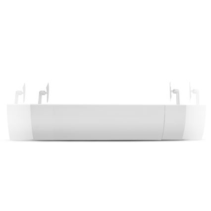 Defletor de ar universal para ar condicionado 57-105 cm branco