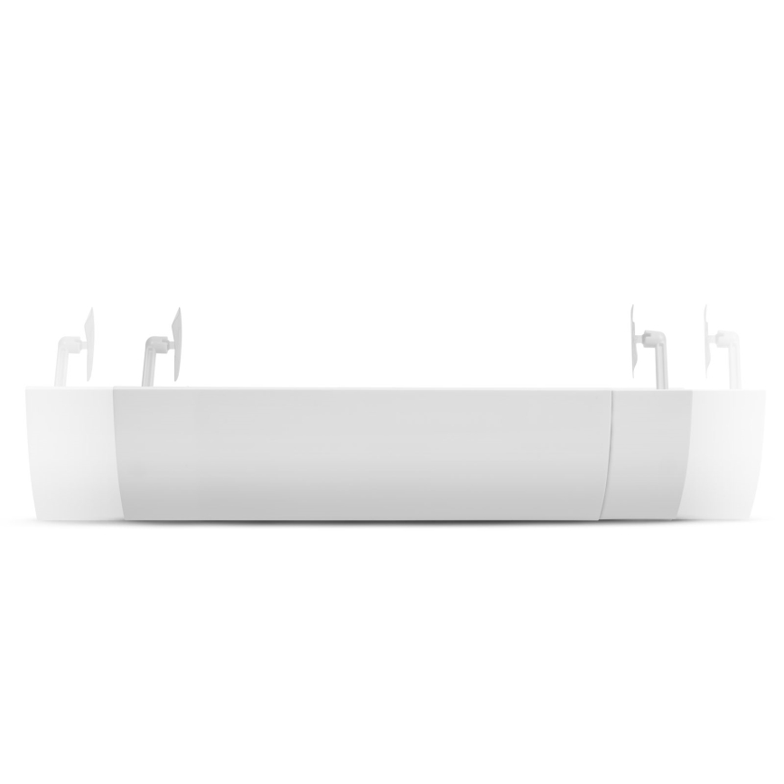 Defletor de ar universal para ar condicionado 57-105 cm branco