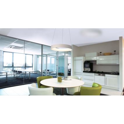 Deko-Light 342125 - Candeeiro suspenso LED com regulação SCULPTORIS LED/27W/230V 4000K diâmetro 60 cm