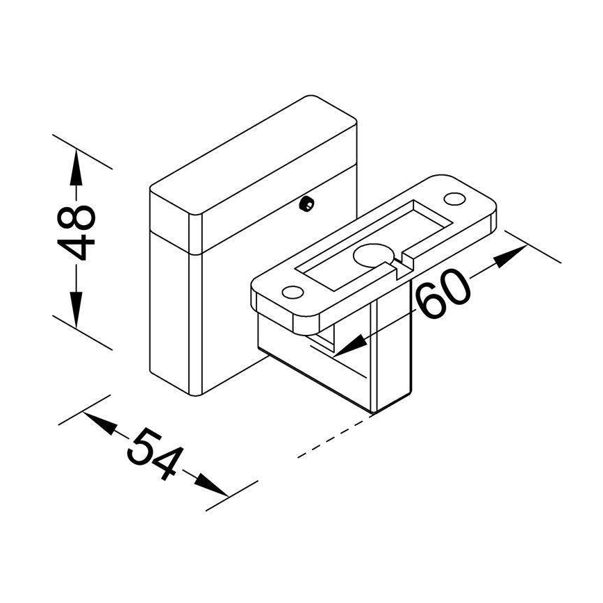 Deko-Light 687086 - Iluminação de ilustração LED AYLEEN LED/3,2W/230V cromado brilhante