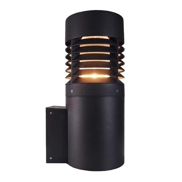 Deko-Light 730123 - Luz de parede de exterior PORTA 1xE27/60W/230V IP65