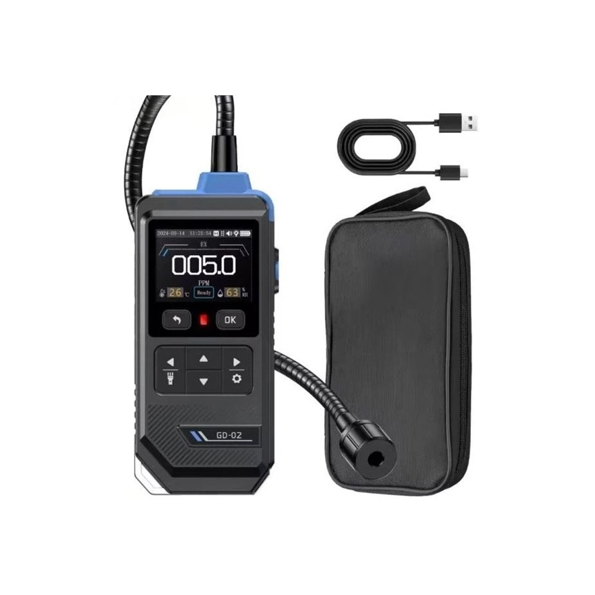 Detetor de gases inflamáveis 1500 mAh 5V