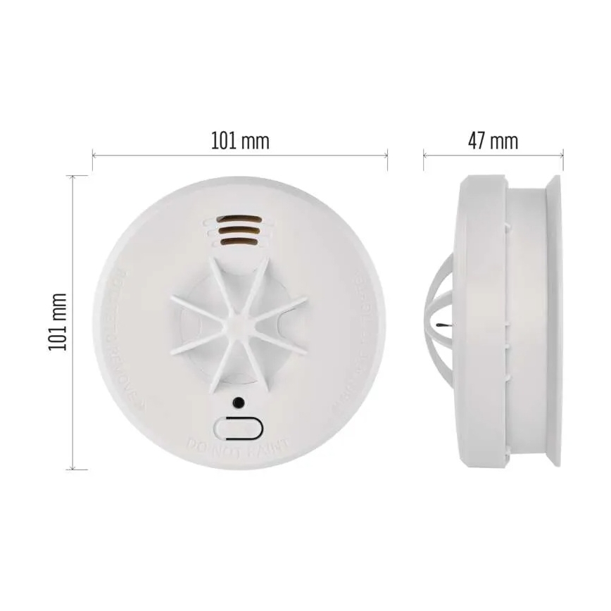 Detetor de incêndio 1x9V