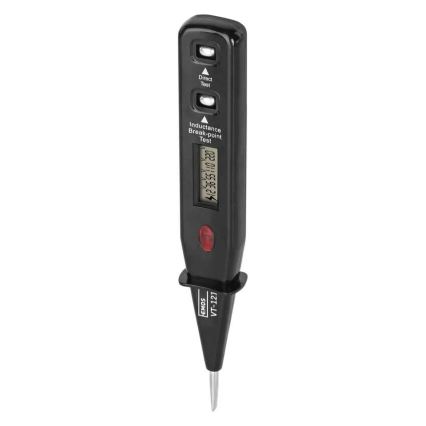 Detetor de tensão VT-121 12-250V preto