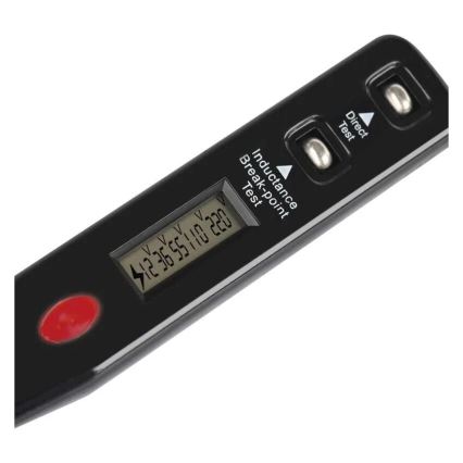 Detetor de tensão VT-121 12-250V preto