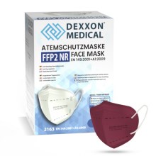 DEXXON MEDICAL Máscara FFP2 NR roxa 1pc