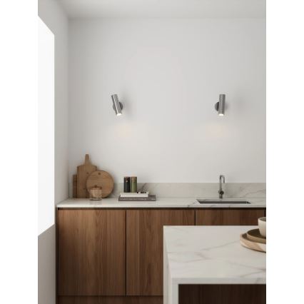 DFTP by Nordlux - Aplique de parede MIB 1xGU10/20W/230V, acabamento cromado brilhante