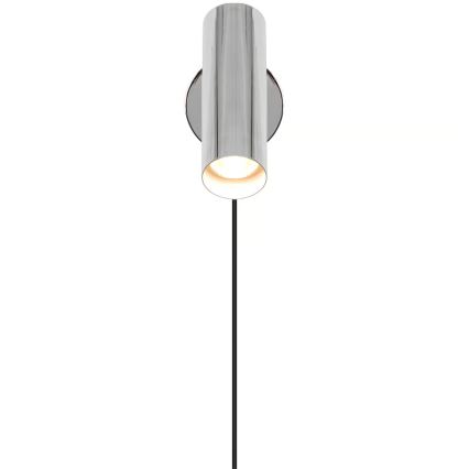 DFTP by Nordlux - Aplique de parede MIB 1xGU10/20W/230V, acabamento cromado brilhante