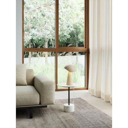 DFTP by Nordlux - Candeeiro de mesa com iluminação regulável ALIGN 1xE27/25W/230V bege