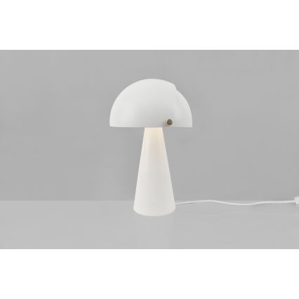 DFTP by Nordlux - Candeeiro de mesa com iluminação regulável ALIGN 1xE27/25W/230V branco