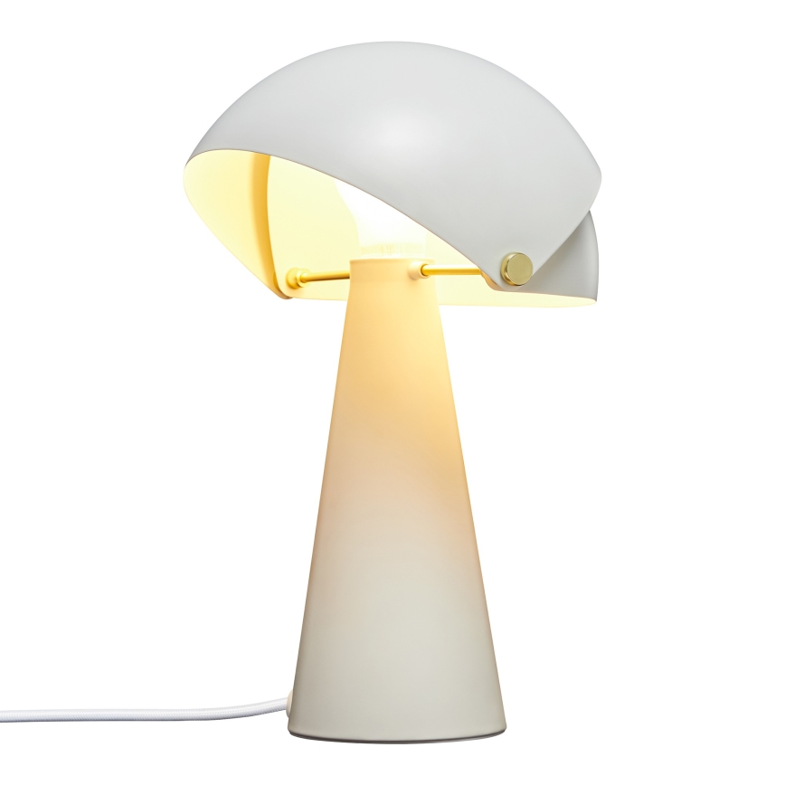 DFTP by Nordlux - Candeeiro de mesa com iluminação regulável ALIGN 1xE27/25W/230V branco