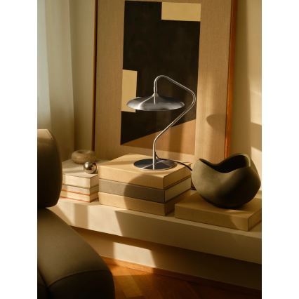 DFTP by Nordlux - Candeeiro de mesa LED ARTIST LED/15W/230V, aço inoxidável