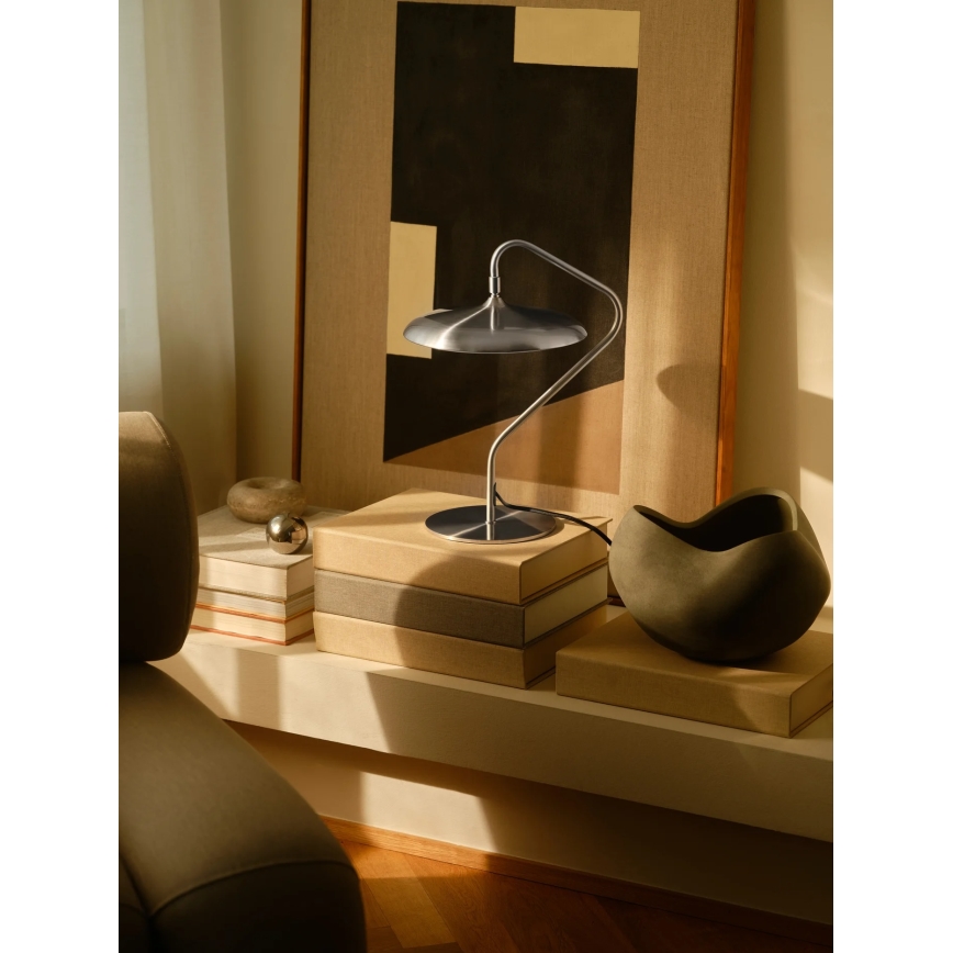 DFTP by Nordlux - Candeeiro de mesa LED ARTIST LED/15W/230V, aço inoxidável