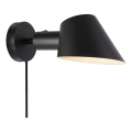 DFTP by Nordlux - Candeeiro de Parede STAY 1xE27/60W/230V Preto