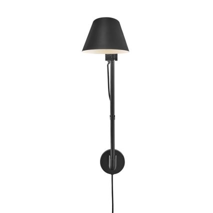 DFTP by Nordlux - Candeeiro de parede STAY 1xE27/60W/230V preto