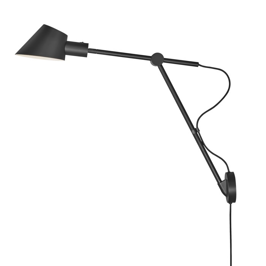 DFTP by Nordlux - Candeeiro de parede STAY 1xE27/60W/230V preto