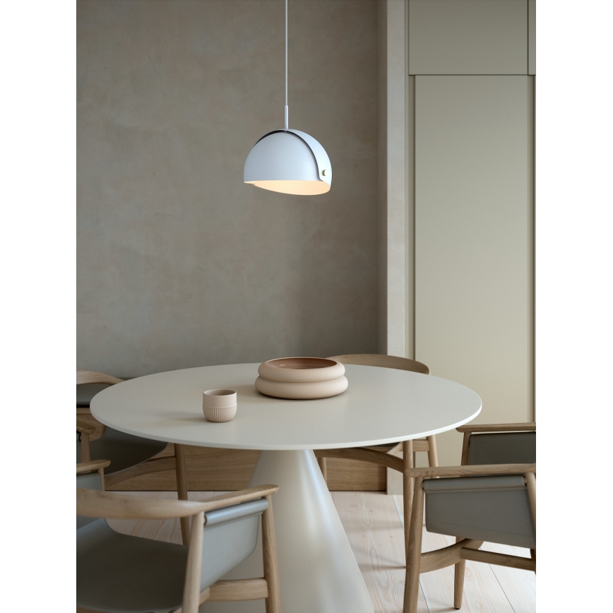 DFTP by Nordlux - Candeeiro suspenso com iluminação regulável ALIGN 1xE27/15W/230V branco