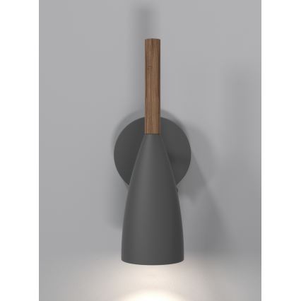 DFTP by Nordlux - Foco de parede PURE 1xGU10/8W/230V cinzento