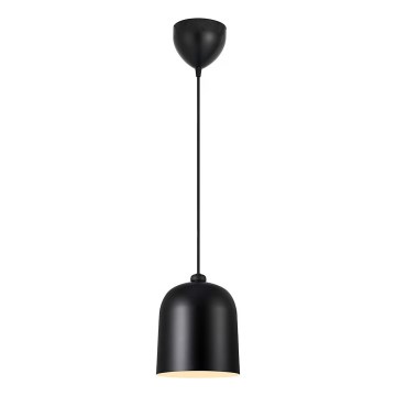 DFTP by Nordlux - Lustre suspenso por cabo ANGLE 1xE27/25W/230V preto