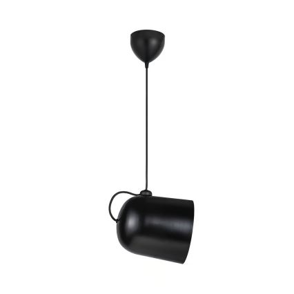 DFTP by Nordlux - Lustre suspenso por cabo ANGLE 1xE27/25W/230V preto