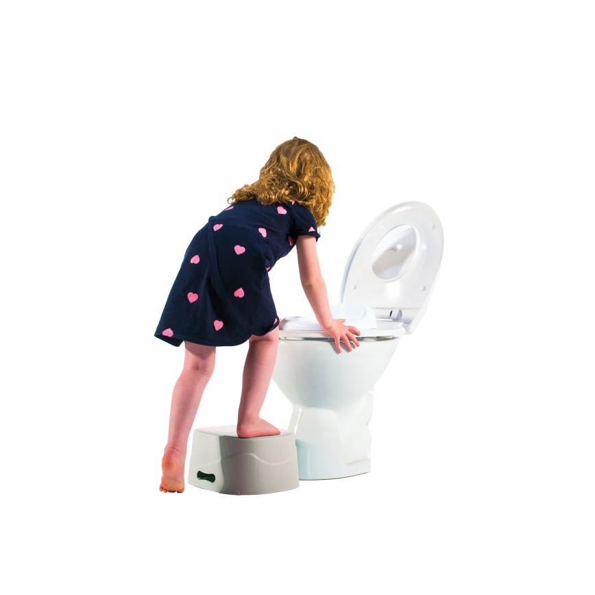 DiaperChamp - Assento para casa de banho 3em1 POTTYCHAMP cinzento