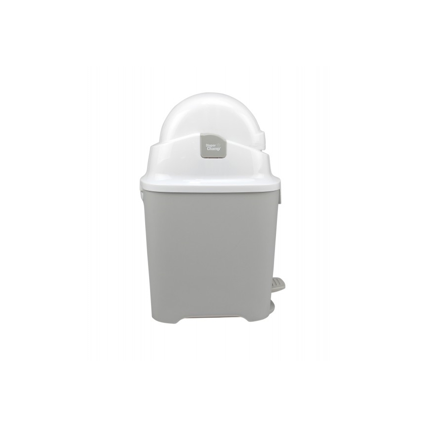 DiaperChamp - Caixote do lixo para fraldas ONE HANDSFREE cinzento